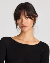 0 Amalie top wool mix black