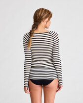 0 Amalie top wool mix stripes