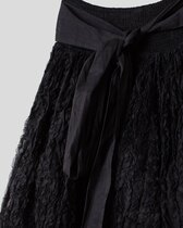 0 Axelina skirt Cotton voile black