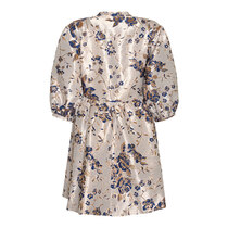 0 Aya Dress Blue Gold