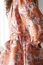 0 Aya Dress Orange Mix