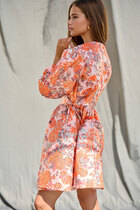 0 Aya Dress Orange Mix