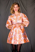 0 Aya Dress Orange Mix
