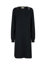 0 Banu Dress with Lace Black