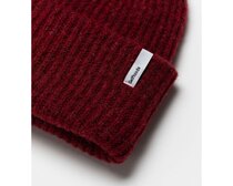 0 Beanie Dark Red