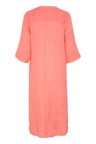 0 Bellis Caftan pellavamekko coral