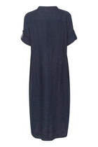 0 Bellis Caftan pellavamekko dark Blue