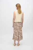 0 Beryls linen mix skirt