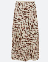0 Beryls linen mix skirt