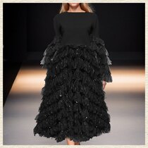 0 Black Bird Top