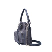 0 Bucket bag sugar snake Stone grey