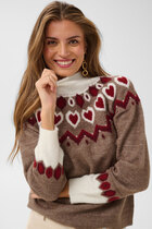 0 Cherrie neulepusero-knit pullover