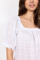 0 Debbi Blouse White