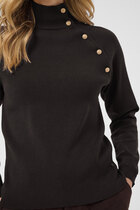 0 Dela nappineule - button pullover
