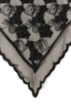 0 Dove Lace Scarf Black