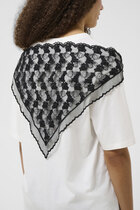 0 Dove Lace Scarf Black