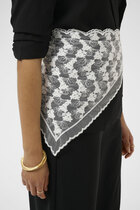 0 Dove Lace scarf white