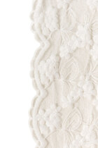 0 Dove Lace scarf white