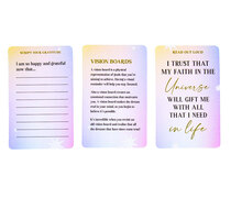 0 Dream Big And Manifest - kortit Unelmien manifestointiin