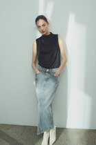 0 Ella denim skirt