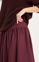 0 Fia Burgundy balloon Skirt 