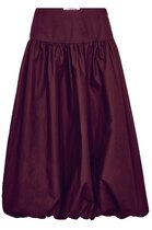 0 Fia Burgundy balloon Skirt 