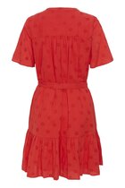 0 Fiona Dress poppy red