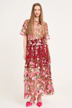 0 Fuschia Skirt Burgundy