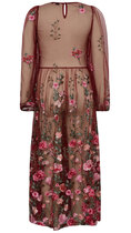 0 Fuschia dress Burgundy 