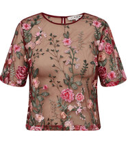 0 Fuschia top burgundy
