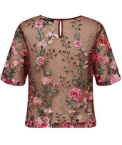 0 Fuschia top burgundy