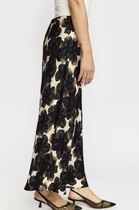 0 Georgina Skirt Black Flowers silk mix