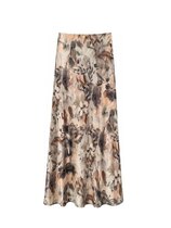 0 Georgina Skirt painted flower silk mix