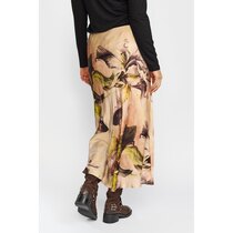 0 Georgina skirt Sand Leaf silk mix