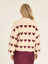 0 Heart Knit pullover