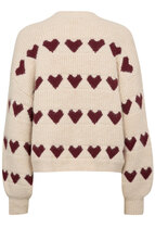 0 Heart Knit pullover
