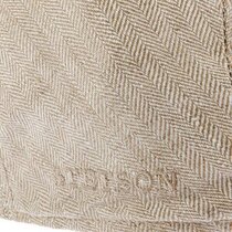 0 IVY cap Linen light beige herringbone