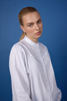 0 Isla Solid Shirt White