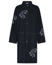 0 JEAN denim coat-takki
