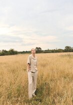 0 Janella linen pants-pellavahousut nature