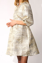 0 Jannie Aya Dress Gold