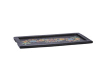 0 Käsinmaalattu puutarjotin, kierrätyspuu- Hand painted wooden Tray recycled wood