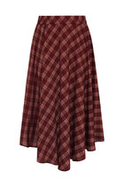 0 Kanta check skirt