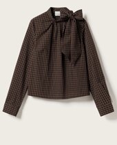 0 Kesha cotton Bow shirt 