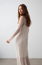 0 Kitti Lace Knit dress Vintage Beige 