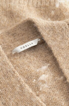 0 Laiana Cardigan Beige-Burgundy 