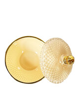 0 Lasirasia/Glass Jar round White Pearl