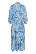 0 Lora Paisley dress blue