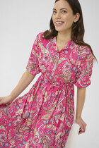 0 Lora Paisley dress pink