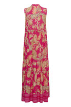 0 Lora Sleeveless maxi dress pink